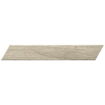 Fap Ceramiche Fapnest wand- en vloertegel - 7.5x45cm - 9mm - Rechthoek - Houtlook - Silver Chevron Mat SW536610