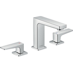 Hansgrohe Metropol Robinet lavabo 3 trous 110 avec bonde push open Chrome SW99960