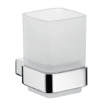 Emco Loft porte-gobelet avec verre chrome SW113949