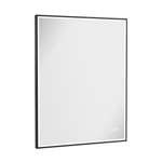 Crosswater MPRO miroir – 90 x 70 cm – LED directe tout autour – Noir mat SW1026495