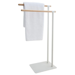 Sealskin Brix Porte-serviettes Métal/Bois Blanc SW196160