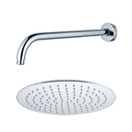 Fortifura Calvi Hoofddouche - 30cm - rond - wandarm - 35cm - mat chroom SW1212636