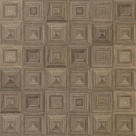 Ceralto Patterna Decor Décor-bande - 60x60cm - 10.0mm - rectifié - Tortora SW497844
