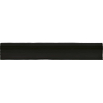 Cifre Ceramica Moldura carrelage mural - 5x30cm - 8mm - Rectangulaire - Noir mat SW679881