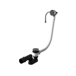 Hotbath Archie Ensemble de trop-plein et de remplissage de baignoire BGP Gunmetal brossé PVD SW798855
