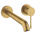 Grohe Essence New Wastafelkraan Inbouw - uitloop 23cm - L-size - brushed cool sunrise (goud) SW97519