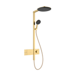Hansgrohe Raindance alive S - showerpipe - 300 - 1jet - ecosmart - thermostaat - gepolijst goud (goud) SW1387709