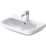 Duravit Durastyle Wastafel - 65x44cm - met 1 kraangat - met overloop - wit SW54093