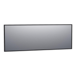 Saniclass Silhouette Miroir 199x70cm noir aluminium SW228067