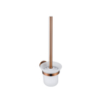 Fortifura Calvi toiletborstelhouder rond - PVD - geborsteld koper SW970052