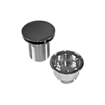 BRAUER Bouchon de vidage - bonde ouverte - chrome SW4066