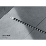 Viega Advantix Vario caniveau de douche élément de base 120 à 30cm raccourcissable look inox 0500111