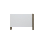 Ink spk3 armoire de toilette avec double portes en miroir, 2 portes avec étagère ouverte et prise de courant/interrupteur SW439884