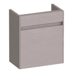 BRAUER Inspire meuble lave-mains - 40x45x22cm - porte pivotant à gauche - sans poignée - Timber Greige SW1199063