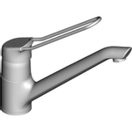 Venlo Nimbus Medical New mitigeur d'évier avec bec pivotant chrome 0424828