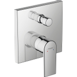 Hansgrohe Vernis Ensemble de recouvrement robinet de baignoire aérateur avec levier chrome SW651486