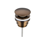Fortifura Calvi Afvoerplug - klikwaste - PVD - geborsteld koper SW1079937