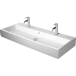 Duravit Vero Air Wastafel - 120x47cm - 2 kraangaten - met overloop - geslepen - wondergliss - wit SW156943