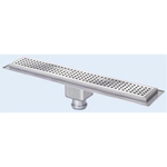 Van den Berg caniveau de douche inox standard 70cm avec évacuation verticale 2300319