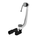 Hotbath Pal Vidage et remplissage baignoire noir chrome SW74410