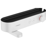 Hansgrohe Pulsify Select Robinet baignoire thermostatique avec tablette 40cm Blanc mat SW651087