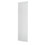 Plieger Siena designradiator verticaal enkel 1800x462mm 1094W zwart grafiet (black graphite) 7253201