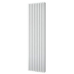 Plieger Siena radiateur design vertical double 1800x462mm 1564W gris perle (pearl grey) 7253180