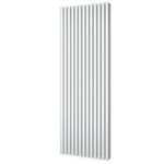 Plieger Siena radiateur design vertical double 1800x606mm 2030W blanc structuré 7253151