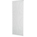 Plieger Siena radiateur design vertical simple 1800x606mm 1422W anthracite métallisé 7253196