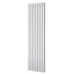 Plieger Siena designradiator verticaal dubbel 1800x462mm 1564W zandsteen 7253168