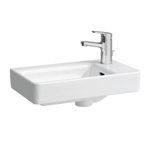 Laufen Pro S lavabo 48x28x15cm 1 trou de robinet asymétrique à droite céramique blanc 0084474