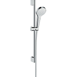 Hansgrohe Croma select s ensemble barre de douche coulissante 65cm 1 jet blanc chrome GA11101