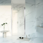 Fortifura Galeria Porte de douche - 90x200 - Profilé - verre de sécurité - anti-calcaire - chrome SW1122485
