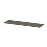 INK Topdeck Wastafelblad - 160x45x2cm - tbv onderkast - MDF lak - Mat Taupe SW352355