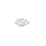 Novellini Young Set de charnières pour 1B 2B 2G JU Chrome mat 0360286