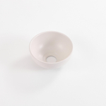 QeramiQ Dely Waskom - 20x20x9cm - rond - keramiek - linnen SW1471416