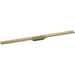 Hansgrohe RainDrain Flex douchegoot - 120cm - wandmontage - brushed bronze (brons) SW1590370