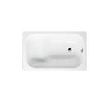 Bette acier laminé bain de siège pour les pieds paroi épaisse 105x65cm blanc 0360424
