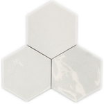 Terravito Parnaso wandtegel - 16x18cm - 8.5mm - Wit SW878874