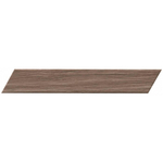 Fap Ceramiche Fapnest wand- en vloertegel - 7.5x45cm - 9mm - Rechthoek - Houtlook - Brown Chevron Mat SW536609