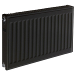 Plieger paneelradiator compact type 11 600x1600mm 1453W zwart grafiet (black graphite) 7340830