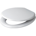Plieger Start abattant WC softclose thermoplast avec kit de fixation en plastique blanc 4345124