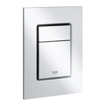 Grohe Skate Cosmopolitan Bedieningsplaat - S-Size - 2-knops - mat chroom SW107661