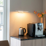 QAZQA Jerre applique murale - 41,5x13,5x5,5cm - LED incluse - IP44 - blanc mat SW1187242