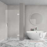 Aqua Vista Galatina Nisdeur - 97.5x200cm - excl. montageset - helder glas SW1209664