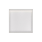 Hotbath &MORE Inbouwbox of inbouwnis - 30x30x10 - frameless + LED - Mat wit SW1246559