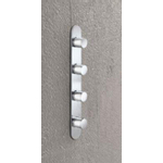 Hotbath Buddy mitigeur encastré avec 3 robinets d'arrêt nickel brossé SW11301