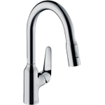 Hansgrohe Focus m42 1-gr mitigeur de cuisine 180 avec douchette extractible chrome SW528984