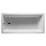 RIHO Lusso Baignoire rectangulaire 170x80cm Blanc brillant SW16942