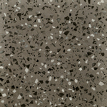 Ceramiche Coem wand- en vloertegel - 60x60cm - 10mm - Vierkant - gerectificeerd - Terrazzo - Grijs mat SW727408